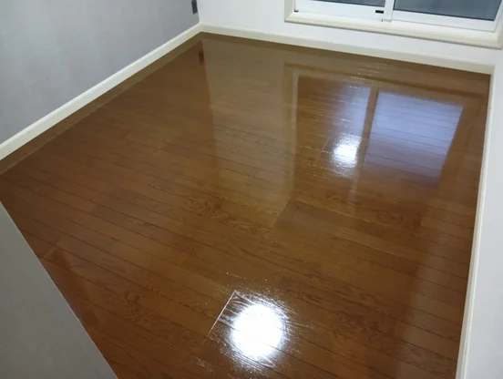 愛知県名古屋市で施工したフローリングのUVフロアコーティング事例サムネイル