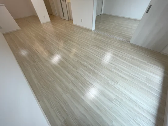 埼玉県草加市で施工したフローリングのaquaコート事例サムネイル