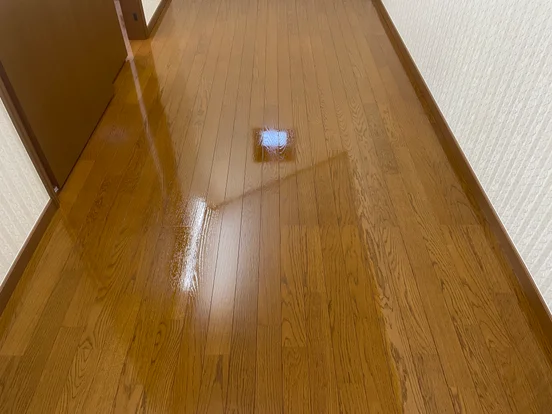 大阪府堺市で施工したフローリングのUVフロアコーティング事例サムネイル